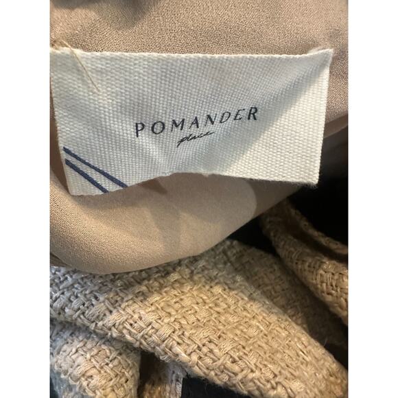 *Flawed Tuckernuck Pomander Place Coco Tweed Bow Mini Shift Dress Tan Size XXL - Picture 10 of 16